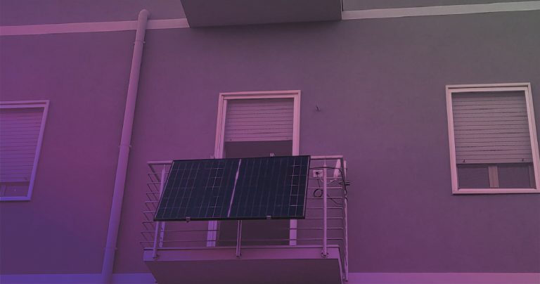 fotovoltaico da balcone